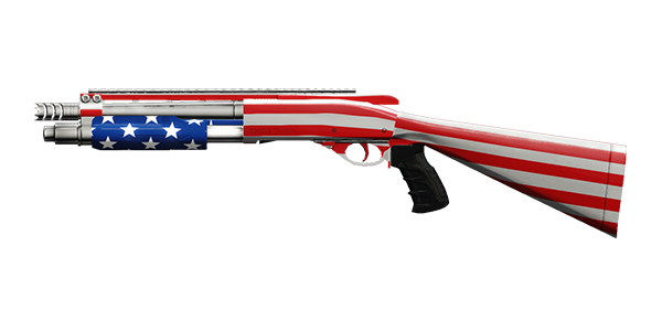 LOCOMOTIVE 12G SHOTGUN | Power Patriot , Broken-In, Stat Boost