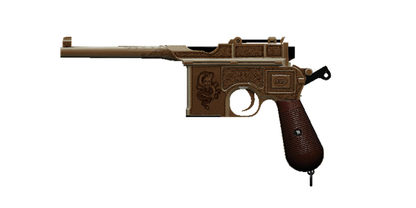 BROOMSTICK PISTOL | Golden Serpent, Well-Used, Stat Boost