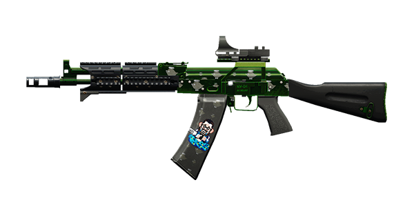 AK RIFLE | Sad Almir, Battle-Worn, Stat Boost