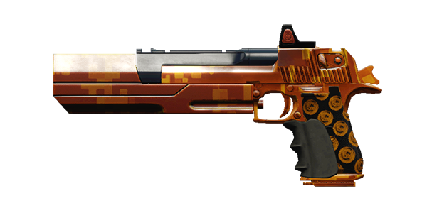 DEAGLE PISTOL | Midas Touch, Broken-In, Stat Boost