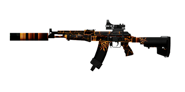 AK.762 RIFLE | Magma Knight, Battle-Worn, Stat Boost