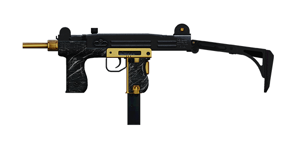 UZI SUBMACHINE GUN | Miami Spice , Lightly-Marked, Stat Boost