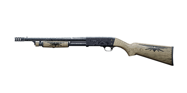 GSPS 12G SHOTGUN | Damascus, Well-Used, Stat Boost
