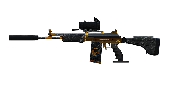 GECKO 7.62 RIFLE | The Boss , Mint-Condition, Stat Boost