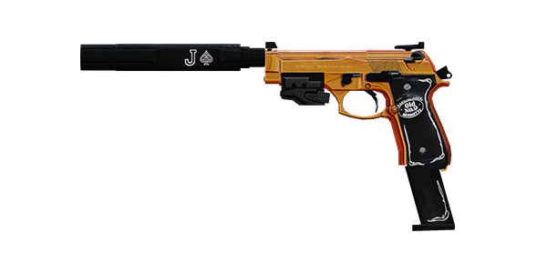 BERNETTI 9 PISTOL | Jack Shot, Mint-Condition, Stat Boost
