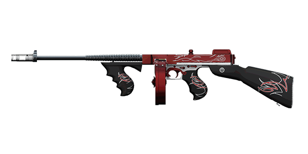 CHICAGO TYPEWRITER SUBMACHINE GUN | Rake, Mint-Condition, Stat Boost
