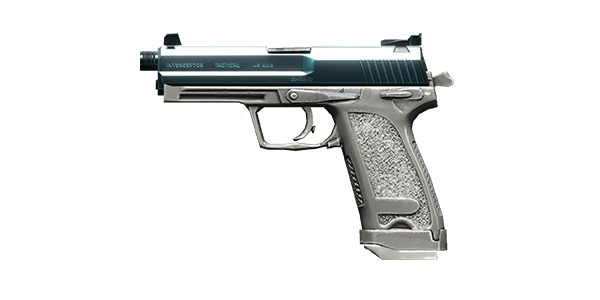 INTERCEPTOR 45 PISTOL | Lip Jibber, Battle-Worn, Stat Boost