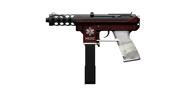 BLASTER 9MM SUBMACHINE GUN | Medic Bag, Well-Used, Stat Boost