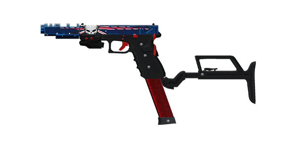 STRYK 18C PISTOL | Offensive Monarch, Broken-In, Stat Boost