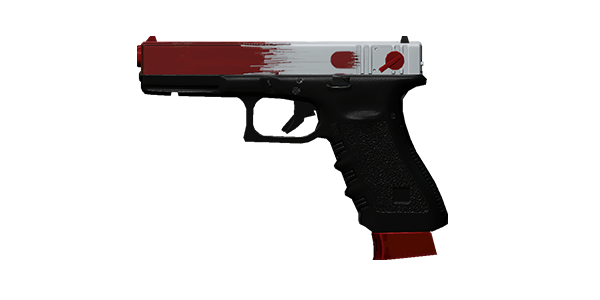 STRYK 18C PISTOL | Bloodshed, Battle-Worn, Stat Boost