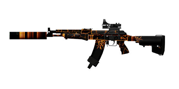 AK.762 RIFLE | Magma Knight, Mint-Condition, Stat Boost