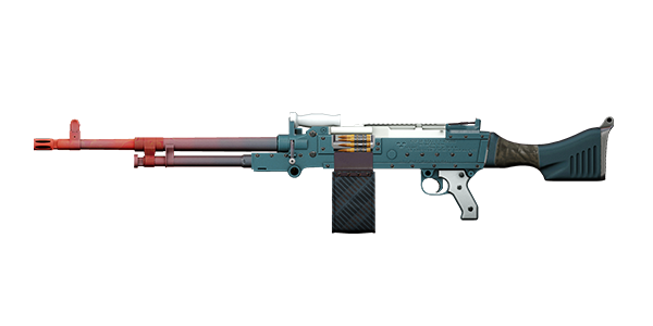 KSP 58 LIGHT MACHINE GUN | The Street Heat, Lightly-Marked, Stat Boost