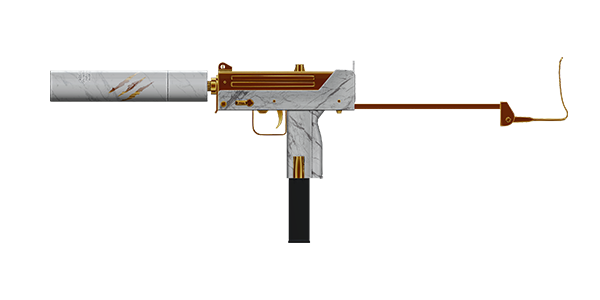 MARK 10 SUBMACHINE GUN | Flying Pelican , Battle-Worn, Stat Boost