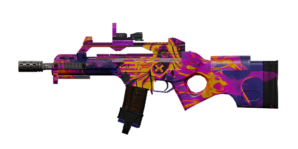 JP36 RIFLE | Flames of Passion, Lightly-Marked, Stat Boost