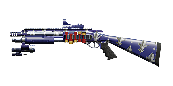 LOCOMOTIVE 12G SHOTGUN | Fleur de Lis, Mint-Condition, Stat Boost