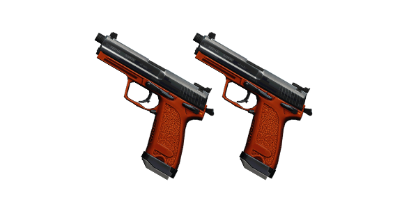 AKIMBO INTERCEPTOR 45 PISTOLS | Twin Chip, Battle-Worn, Stat Boost