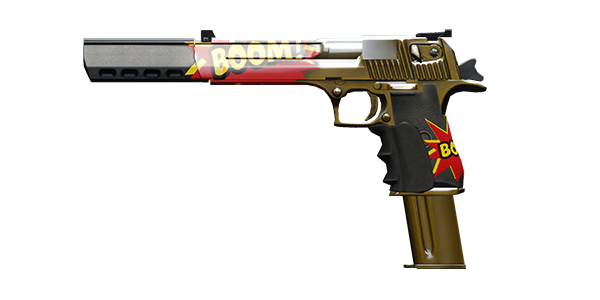 DEAGLE PISTOL | BOOM!, Mint-Condition, Stat Boost