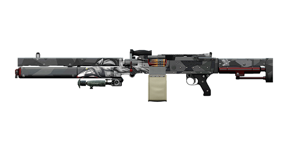KSP 58 LIGHT MACHINE GUN | Hungry Wolf, Battle-Worn