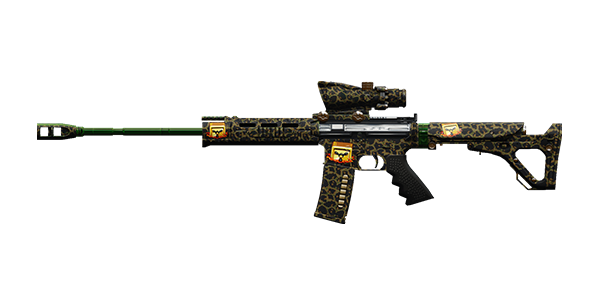 CAR-4 RIFLE | Safe Crasher, Lightly-Marked