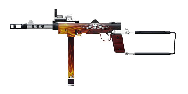 SWEDISH K SUBMACHINE GUN | Asphalt Eater, Lightly-Marked, Stat Boost