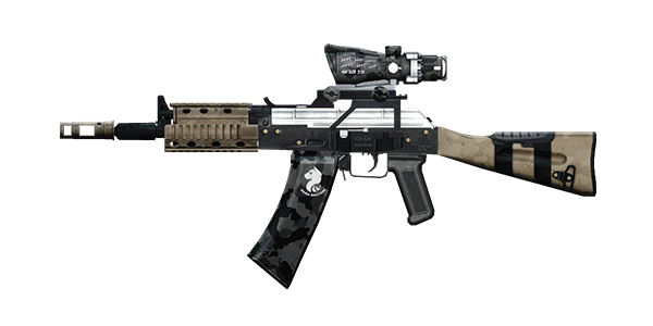 KRINKOV SUBMACHINE GUN | Gray Hunter, Lightly-Marked, Stat Boost