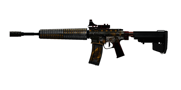 AMR-16 RIFLE | Croupier, Well-Used, Stat Boost