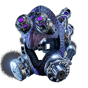 Insectoid Helmet Open | Purple