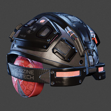 Cyborg | Tactical Helmet | Jet Black