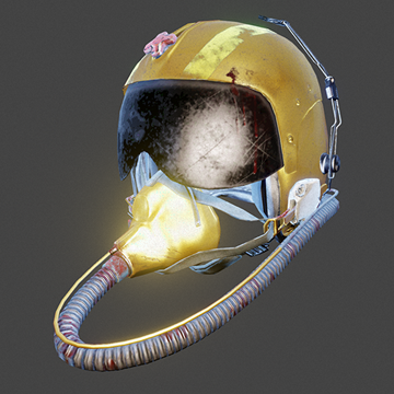 Vietnam | US Pilot Helmet & Shield & Mask | Precious