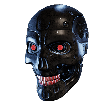 Skull Mask | Black Red