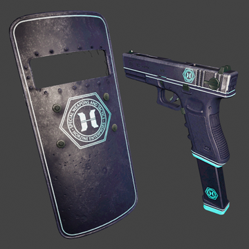 Riot Shield and G18 | SWAT | Precious