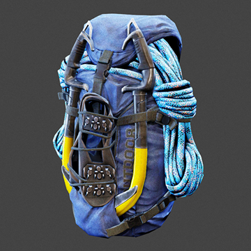 Winter | Climber Pack | Blue