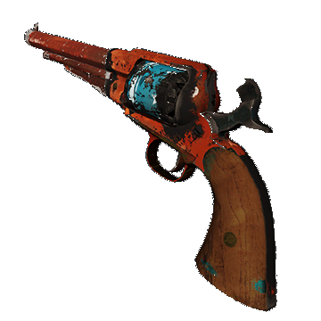 1858 Revolver | Junkyard Racer | Battle-Scarred