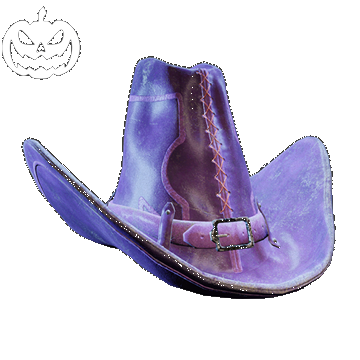 Halloween | Pilgrim Hat | Purple