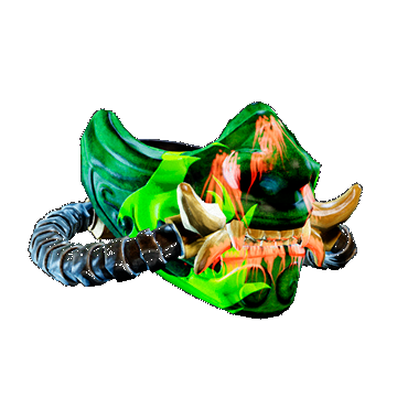 Ronin Mask | Green