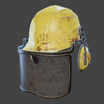 Foundry | Hard Hat & Shield | Voltage