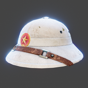 Vietnam | VC Helmet | White