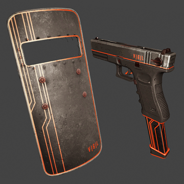 Riot Shield and G18 | VIGIL | Precious