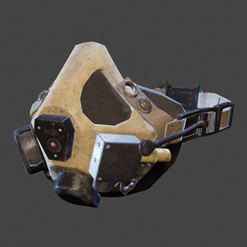 Paratrooper | O2 Mask | Desert