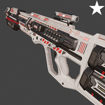 Railgun | Retro | Light Noir