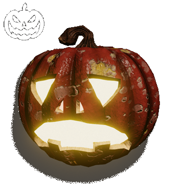 Jack O' Lantern | Halloween | Sad