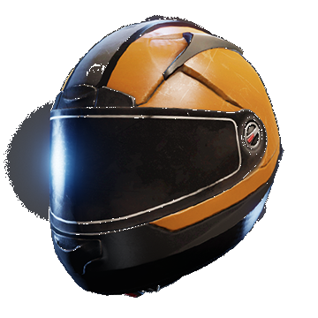 Motorcycle Helmet | Orange