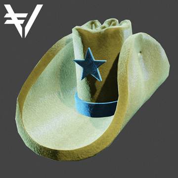 Foam Cowboy Hat | Vault | Yellow