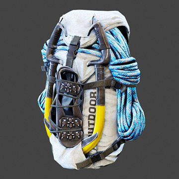 Winter | Climber Pack | White