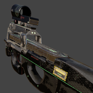 P90 | Jaeger | Battle-Scarred
