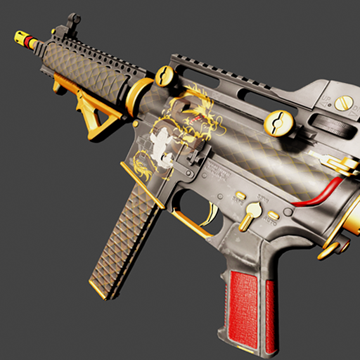 AR15 | Dragon & Koi | Precious