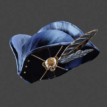 Space Pirate | Tricorn Hat | Brown