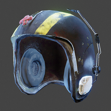Vietnam | US Pilot Helmet | Black