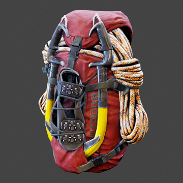 Winter | Climber Pack | Red