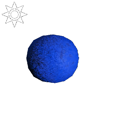 Sideshow Clown Nose | Fuzzy Blue